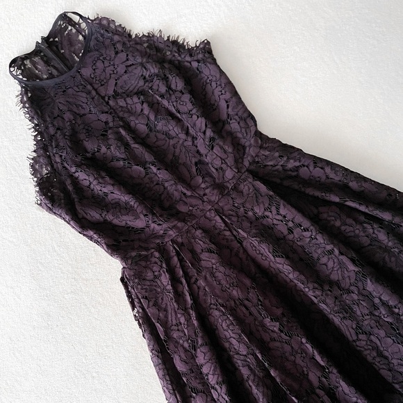 ASOS NWT Scallop Lace Midi Dress - Picture 2 of 14